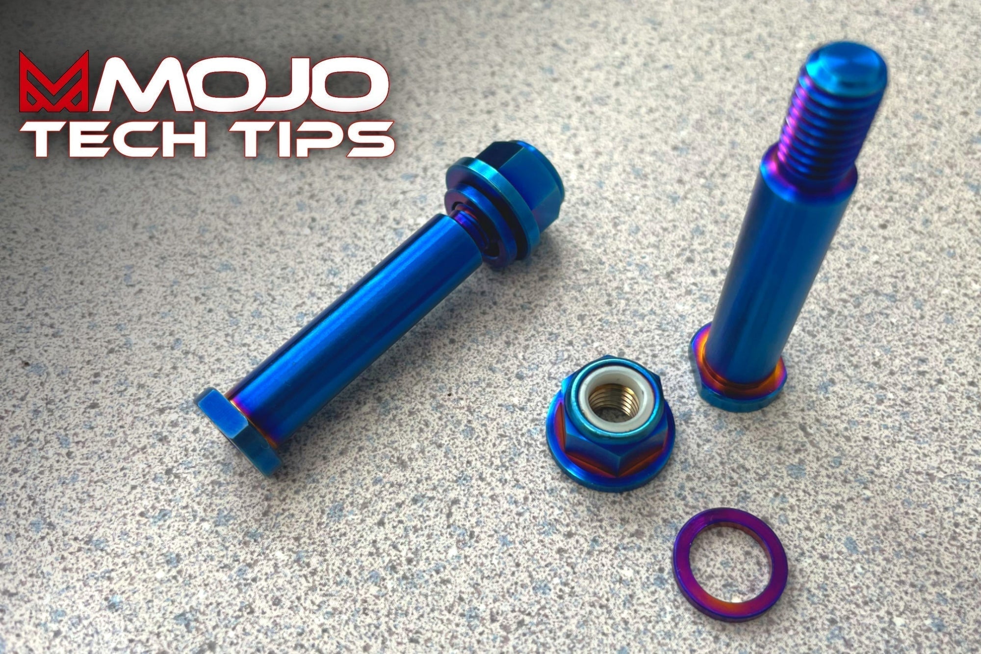 MOJO Tech Tips: Cotter Pins Suck! BPD Ti Footpeg Pins Are Superior