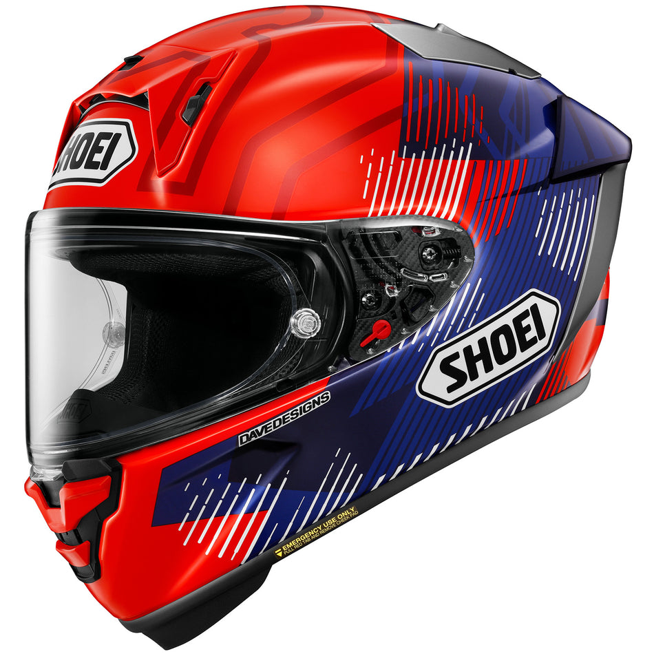 SHOEI X-Fifteen Marquez 8 Race Helmet