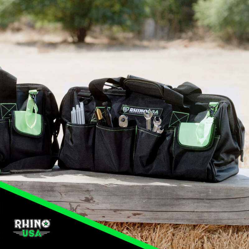 Rhino USA Heavy Duty Tool Bag (Black)