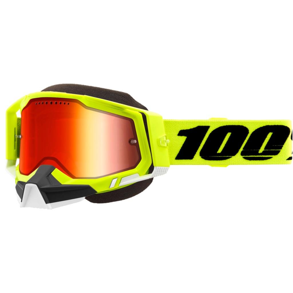 100% Racecraft 2 Snowmobile Goggles - MojoMotoSport.com