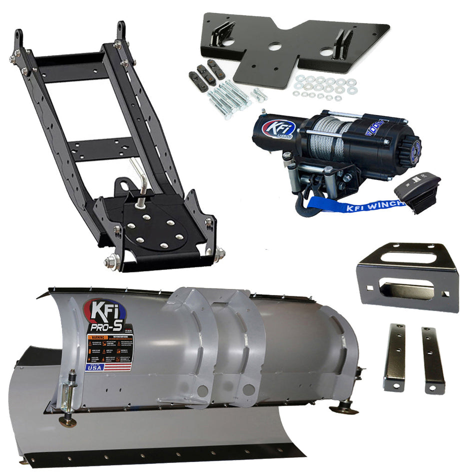 KFI Snowplow Kit 2008-2014 RZR 800 / RZR 4 800 & 2012-2022 RZR 570 S/Trail  - MojoMotoSport.com