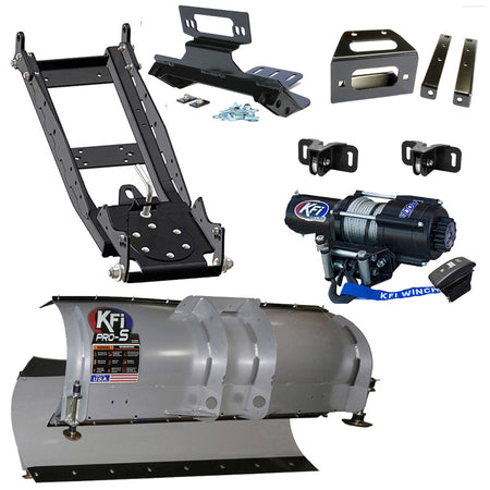 KFI Snowplow Kit Polaris RZR 570 12-22 & RZR 800/RZR 4 800 08-14 - MojoMotoSport.com