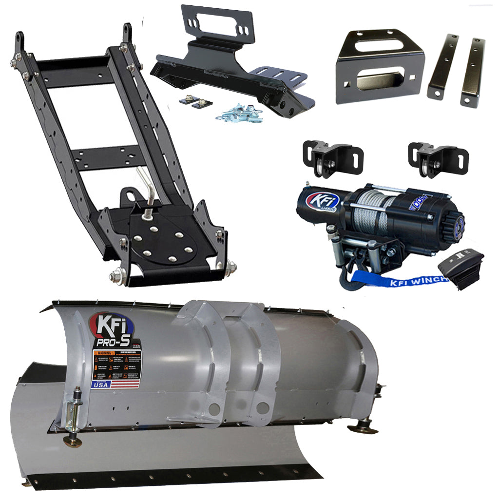 KFI Snowplow Kit Polaris RZR 570 12-22 & RZR 800/RZR 4 800 08-14 - MojoMotoSport.com