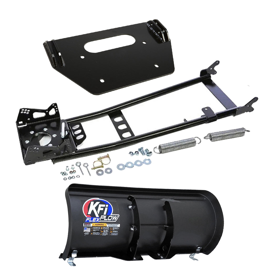 KFI Snowplow Kit fits various Arctic Cat 500/550/570/700 Alterra & Tracker 570/700 ATV - MojoMotoSport.com