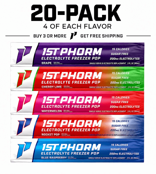 1st Phorm Electrolyte Freezer Pops (20ct)