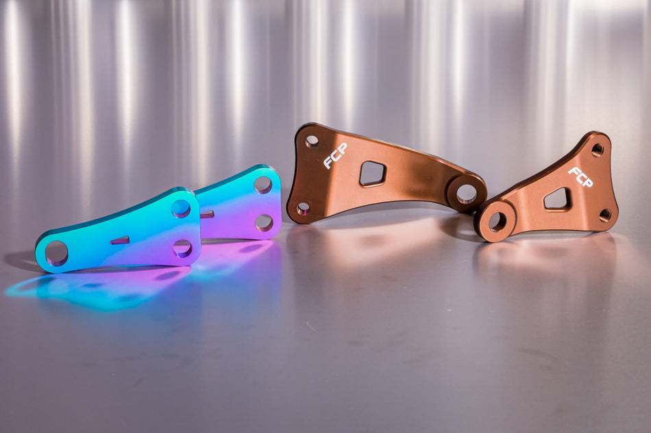 FCP Racing Titanium Engine Mount Kit Kawasaki KX250/X (2021-24)