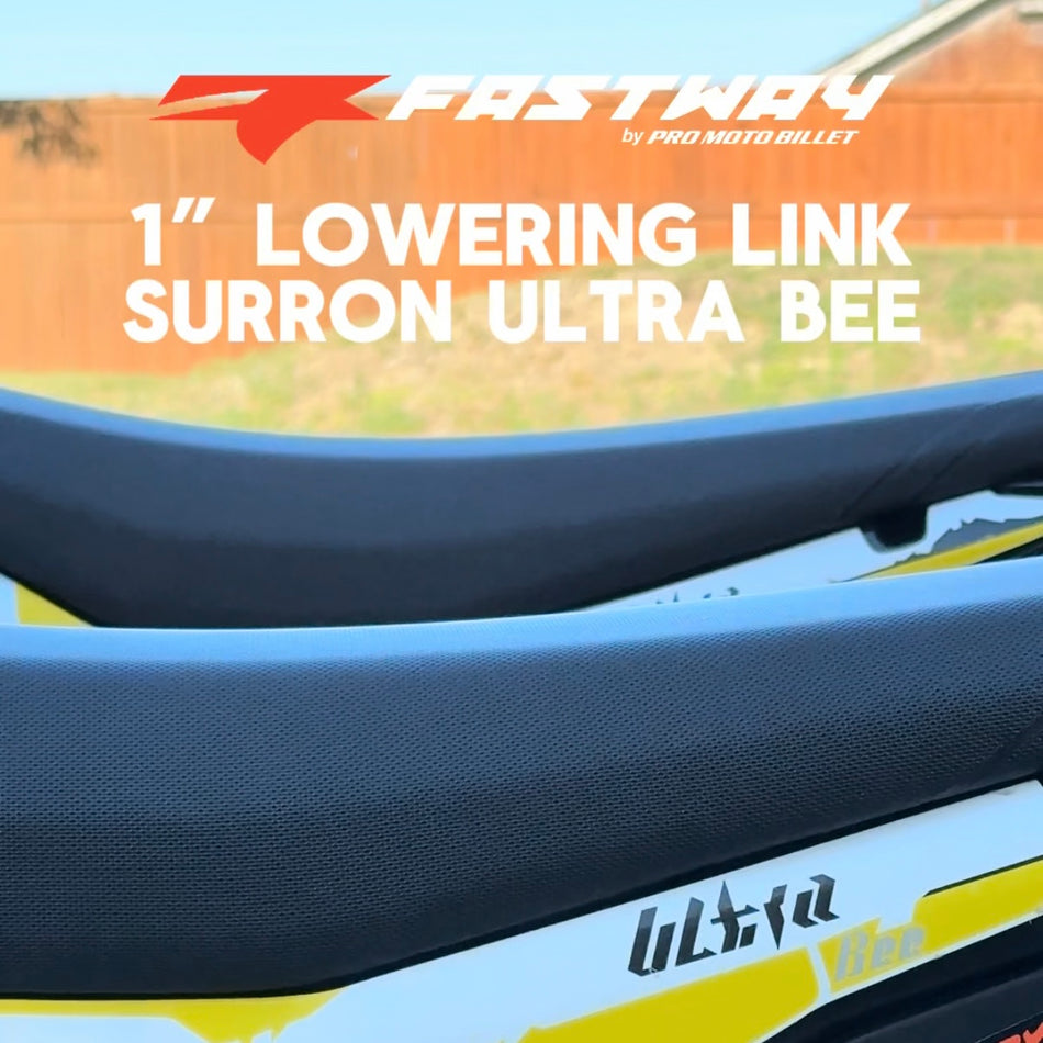 Fastway 1" Lowering Link for Surron Ultra Bee | 22-LGS-700