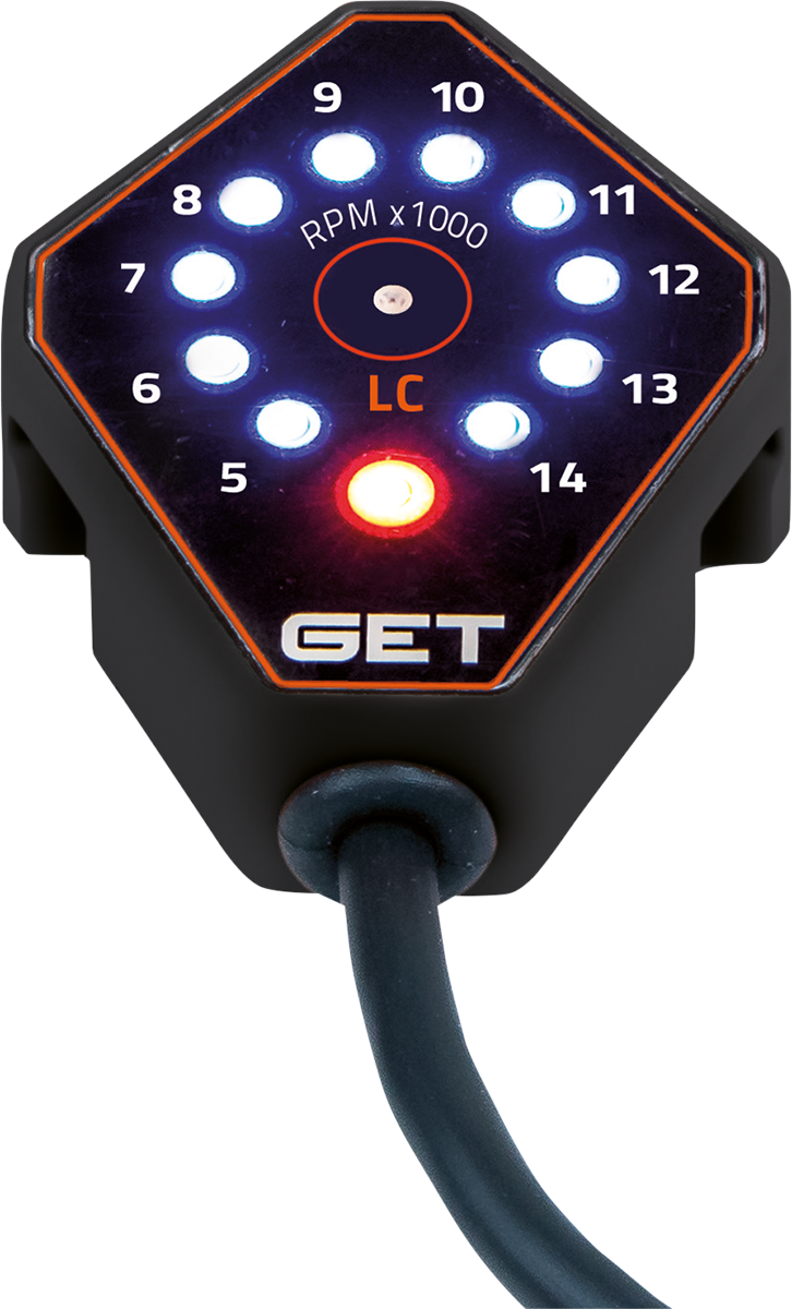 GET RPM Dash Gauge Rev Counter with Launch Control and Shift Light for Kawasaki/Yamaha | GK-RPMDASH-0002
