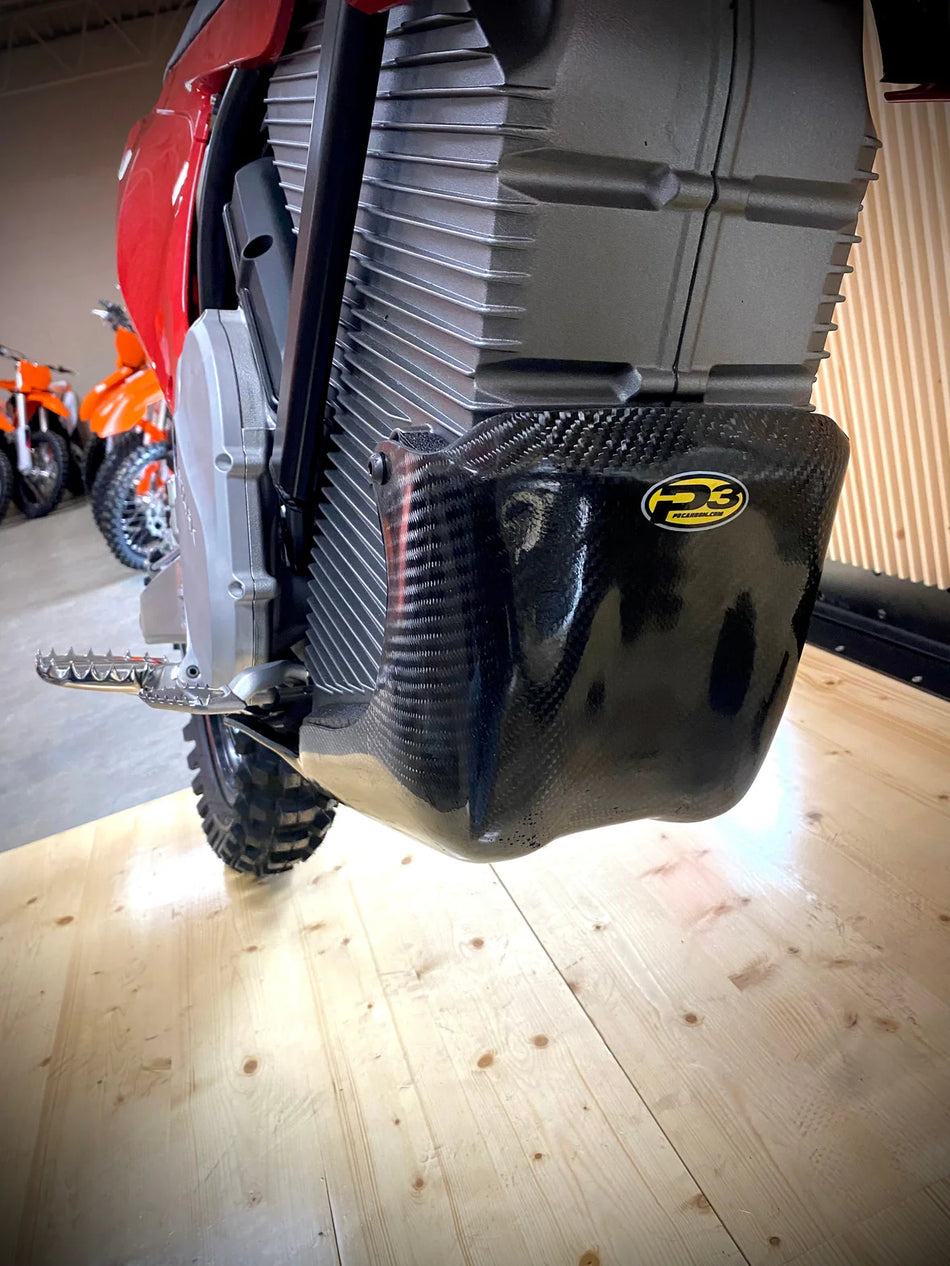 P3 Carbon Fiber Skid Plate Stark VARG 2022+ w/o Linkage | 300002