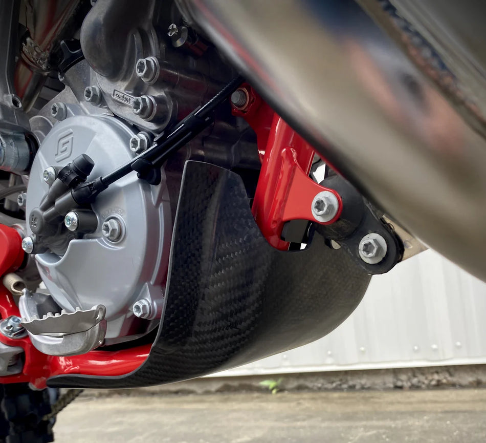P3 Carbon Fiber Skid Plate KTM/Husky/GasGas 65 2024+ | 301022