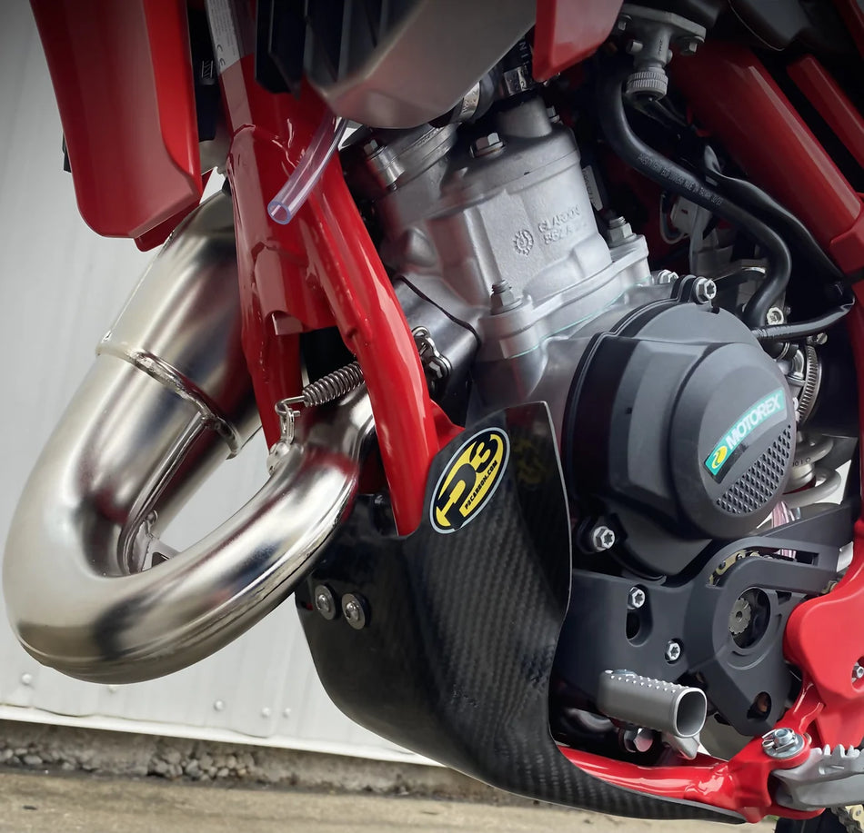 P3 Carbon Fiber Skid Plate KTM/Husky/GasGas 65 2024+ | 301022