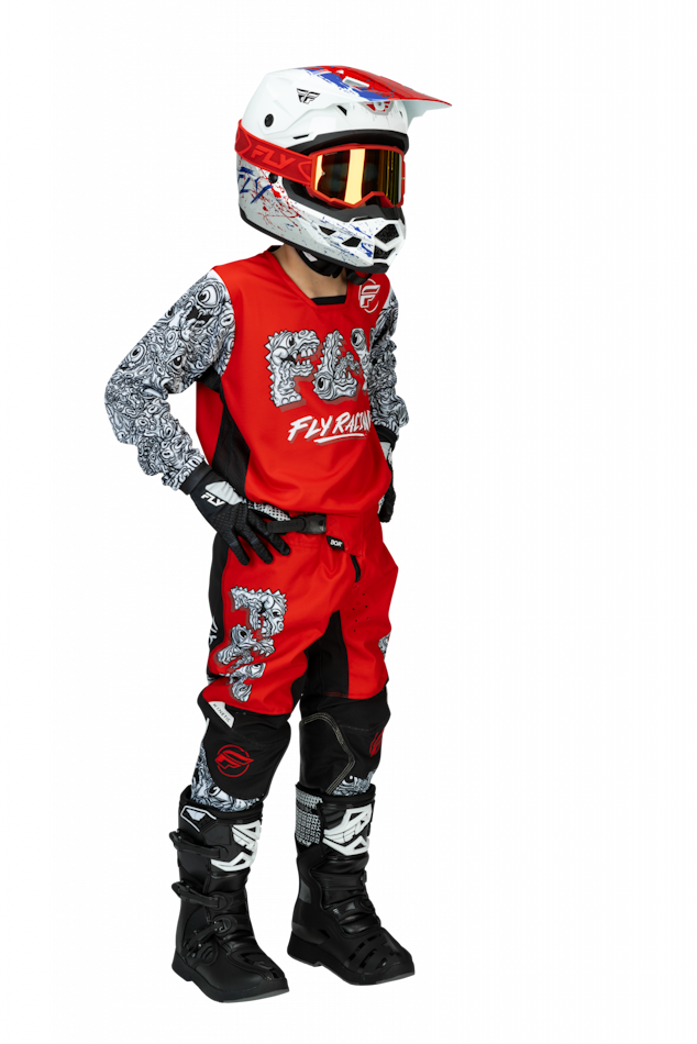 Fly Racing Youth Kinetic Mutant Racewear 2026 Jersey/Pant Kit
