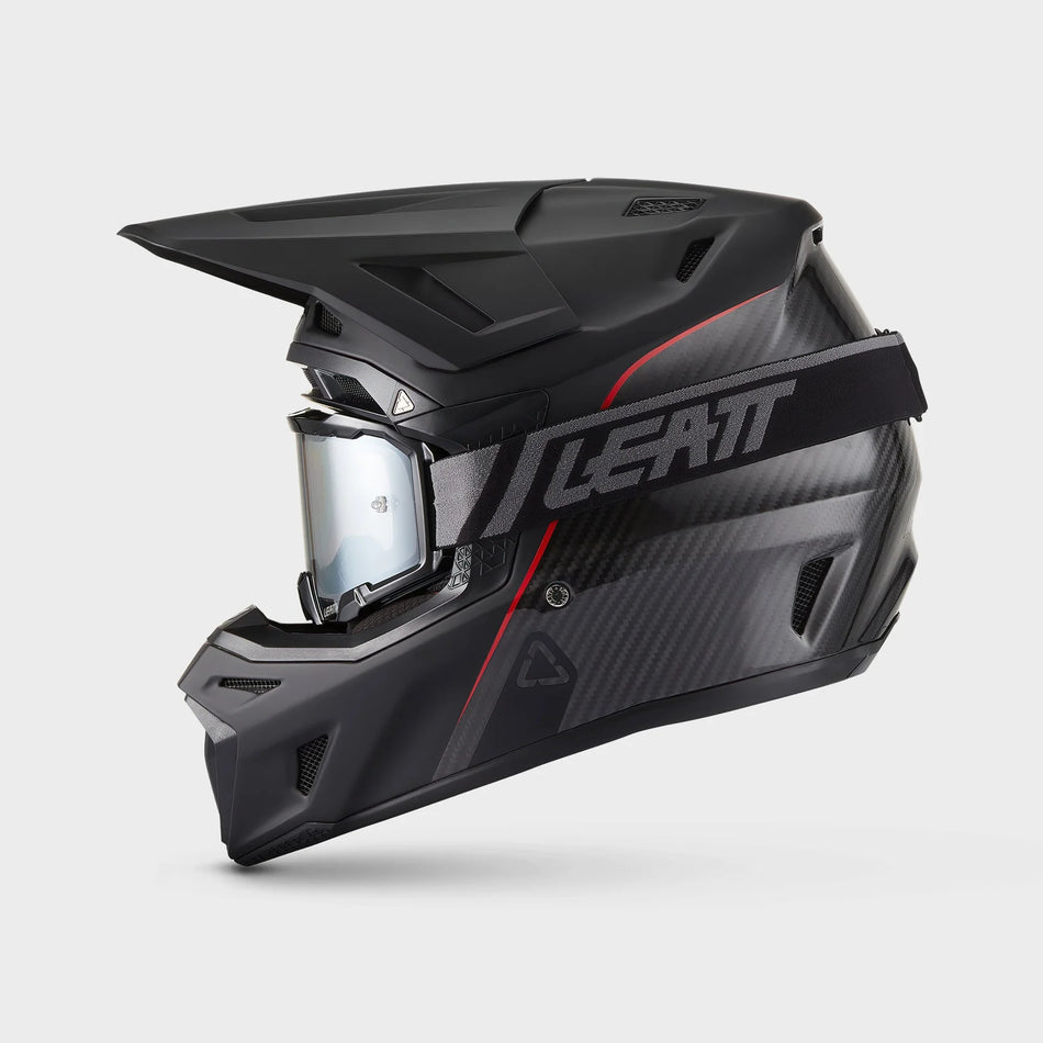 Leatt 9.5 Carbon Helmet w/ 6.5 IRIZ Goggles V27