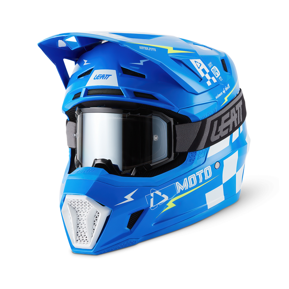 Leatt 7.5 Polymer Helmet w/ 4.5 Goggles V27