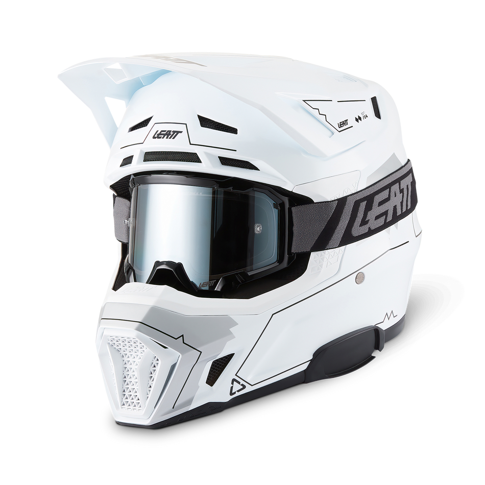 Leatt 7.5 Cardo Helmet w/ 4.5 Goggles V27