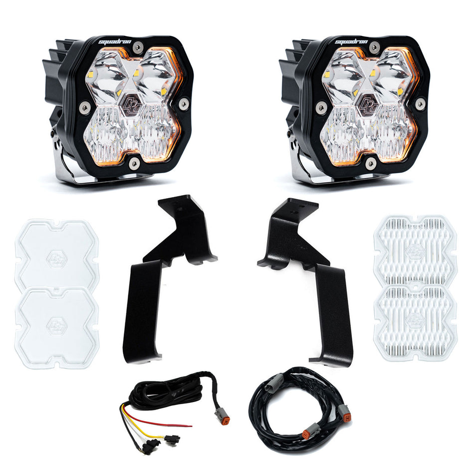 Baja Designs Squadron 2.0 Sport A-Pillar Light Kit Ford F-150 Raptor & F-150 Raptor 37/R