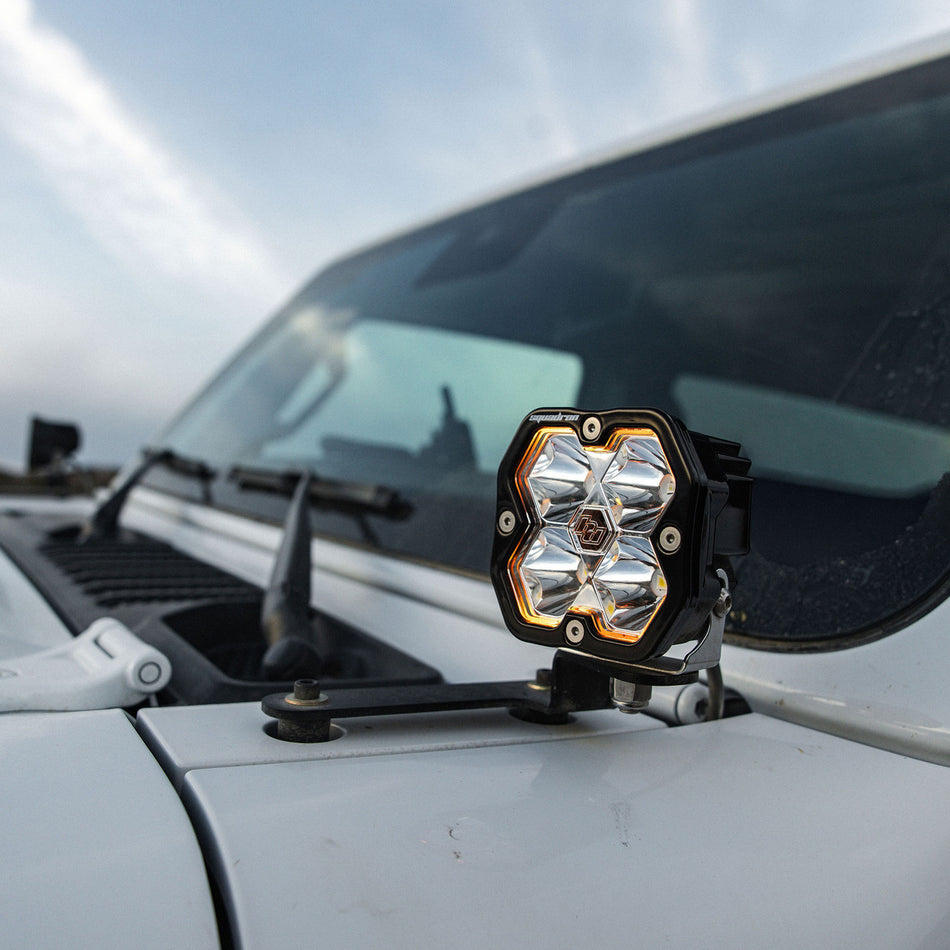 Baja Designs Squadron 2.0 Sport A-Pillar Light Kit Jeep Wrangler/Gladiator