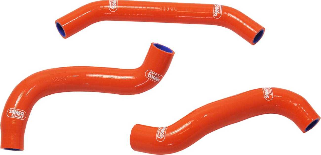 SAMCO SPORT Radiator Hose Kit - Orange - Gas Gas/Husqvarna/KTM KTM-129-OR