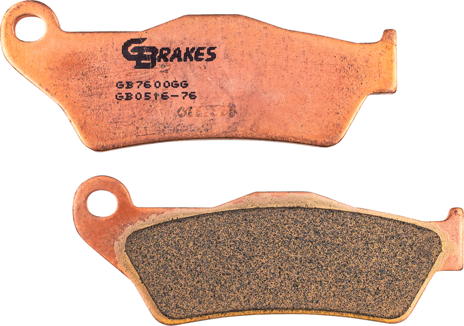GBRAKES Brake Pads - Sintered - Front/Rear GB0516-76