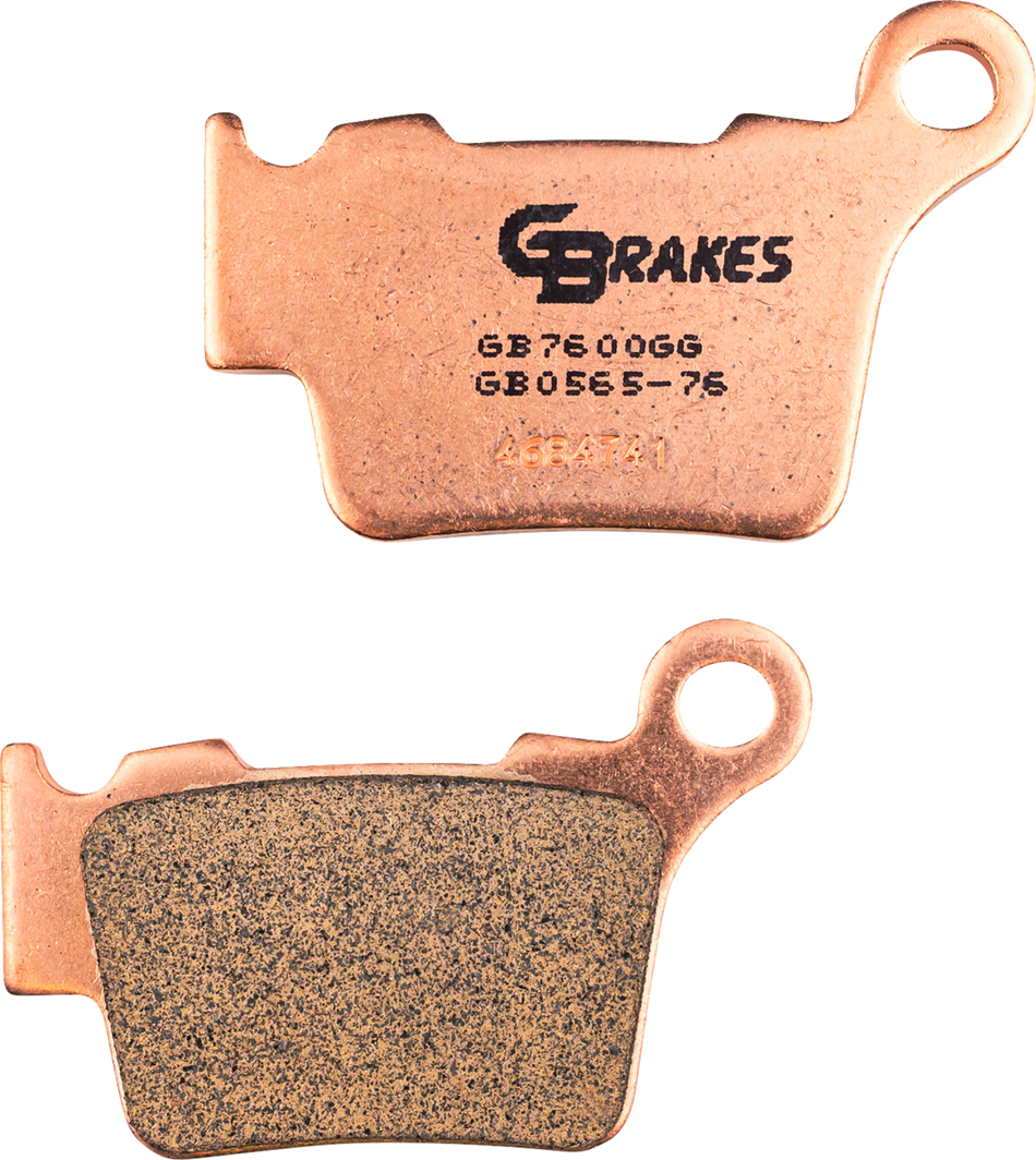 GBRAKES Brake Pads - Sintered - Front/Rear GB0565-76