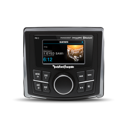Rockford Fosgate Compact Digital Media Receiver w/ 2.7in. Display