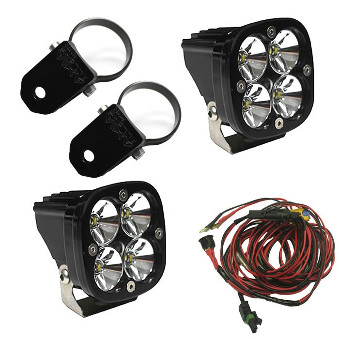 Baja Designs PowerSports Squadron Pro A-Pillar Mount Light Kit