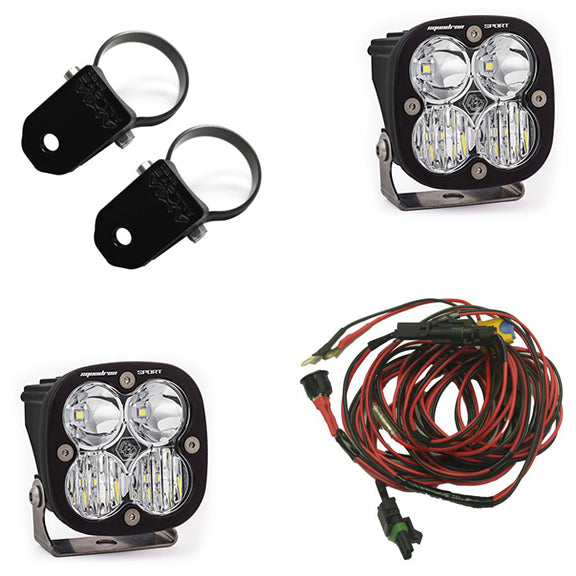 Baja Designs PowerSports Squadron Sport A-Pillar Mount Light Kit