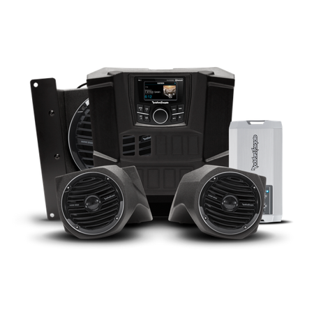 Rockford Fosgate 15-17 Polaris Ranger (Gen 1) 400 Watt Stereo Front Speaker w/ Subwoofer Kit