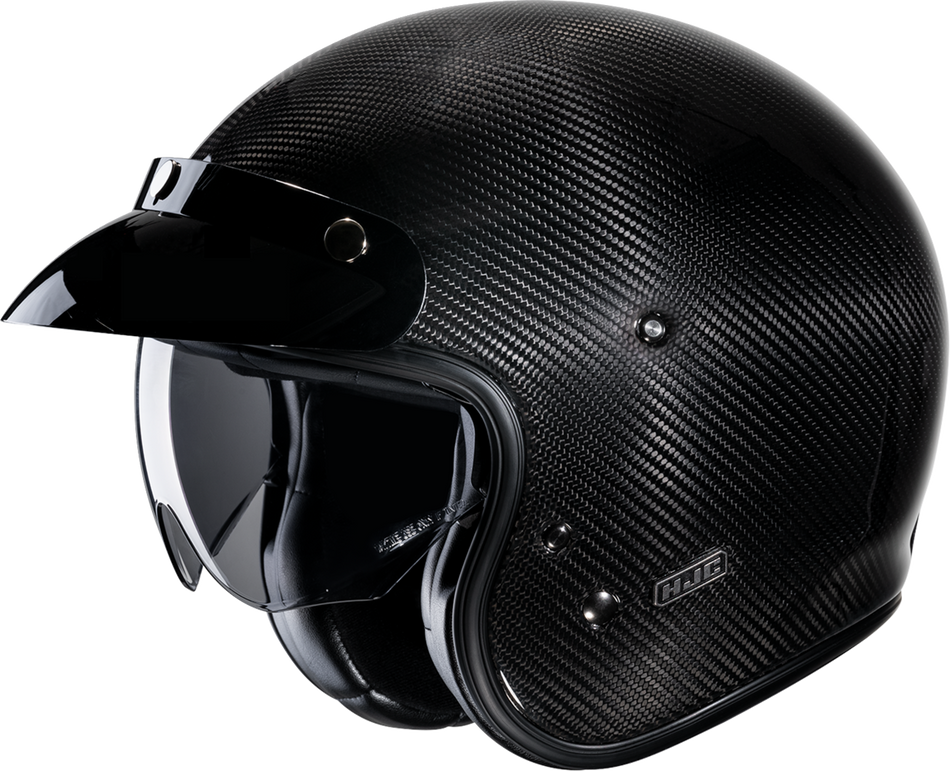 HJC V31 Carbon Solid Open Face Helmet