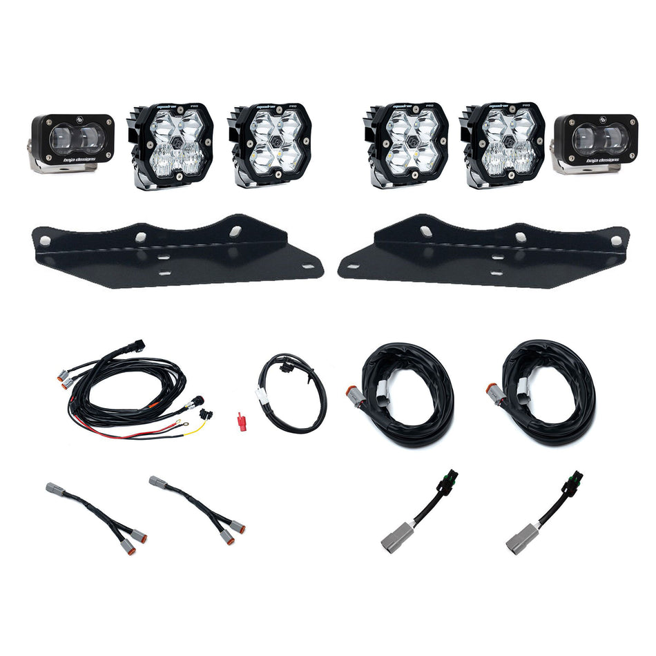 Baja Designs Squadron 2.0 Pro/S2 SAE "Pro" Fog Pocket Light Kit Ford 2017-20 F-150 Raptor