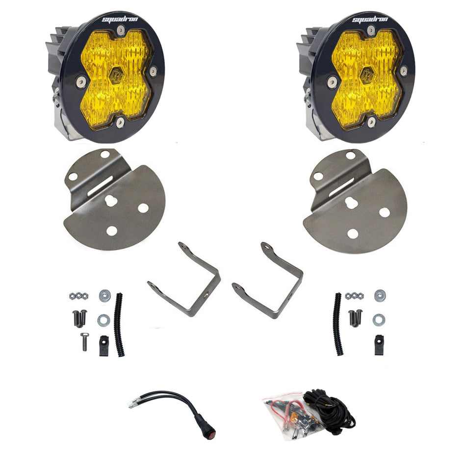 Baja Designs Squadron-R 2.0 Sport Fog Pocket Light Kit Chevy/GMC 2015-19