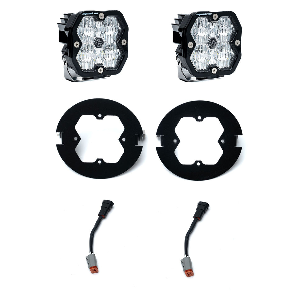 Baja Designs Squadron 2.0 Sport Fog Pocket Light Kit Ford F-150 & Toyota Tacoma/Tundra
