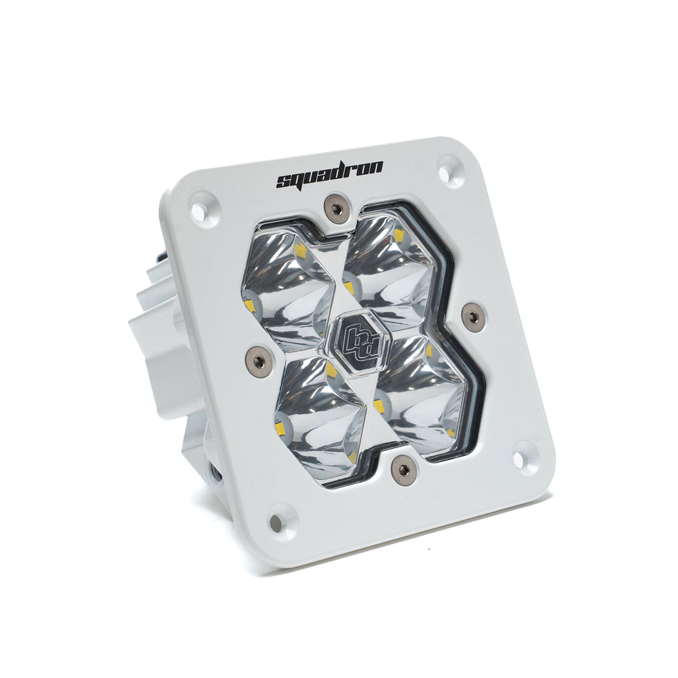 Baja Designs Squadron 2.0 Sport White Universal Flush Mount LED Auxiliary Light Pod