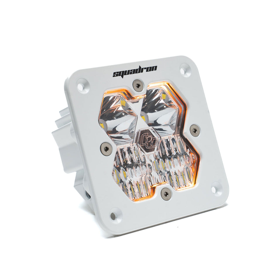 Baja Designs Squadron 2.0 Sport White Universal Flush Mount LED Auxiliary Light Pod