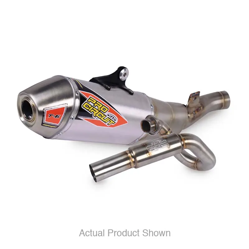Pro Circuit T-6 Exhaust System Stainless 2027 Kawasaki KX450 | 0122745G