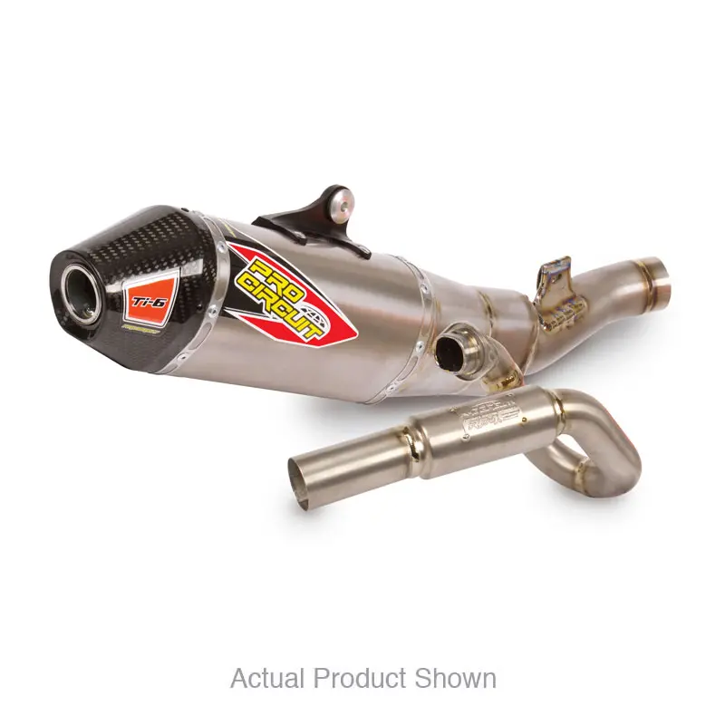 Pro Circuit T-6 Exhaust System Titanium/Carbon Fiber 2027 Kawasaki KX450 |  0322745F