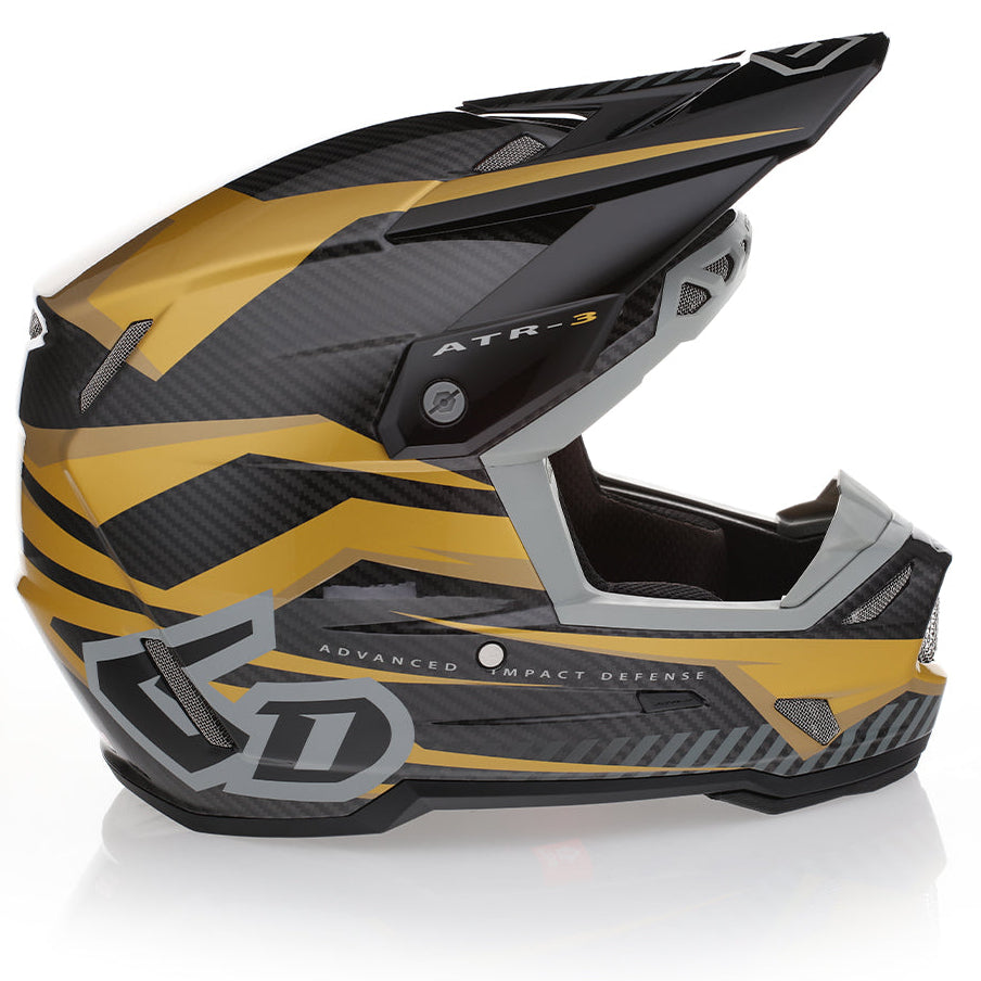6D ATR-3 Rival Carbon Composite Moto Helmet