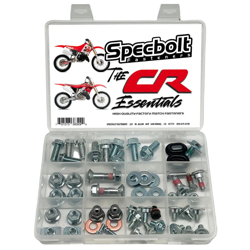 Specbolt Honda CR 2-Stroke Essentials Track & Trail Bolt Kit | HON-CR-ES