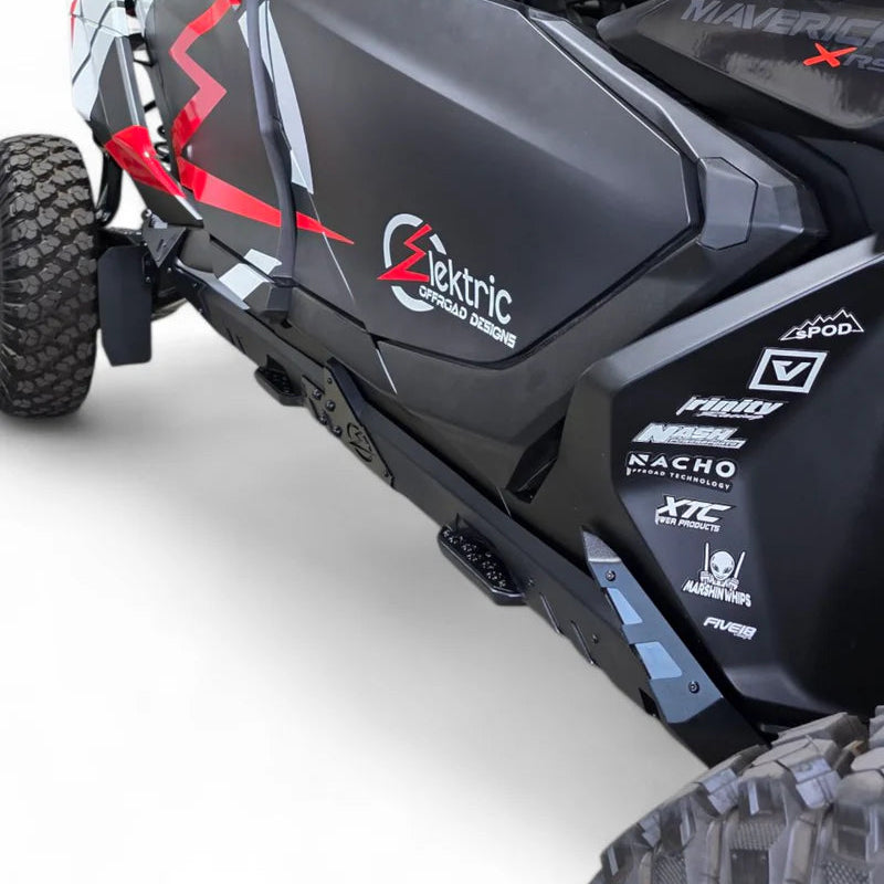 Elektric Offroad 2024+ Can Am Maverick R Volt Rocker Steps 4 Seat