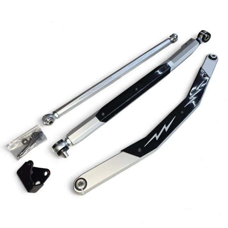 Elektric Offroad 2024+ Can-Am Maverick R High Clearance Adjustable Radius Rods (Clear)