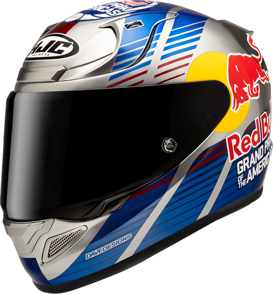 HJC RPHA 12N Red Bull Austin GP II Full Face Helmet
