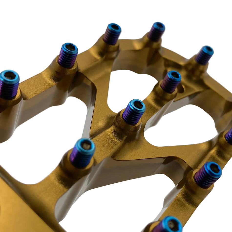 Warp 9 Titanium Screws for Elite Foot Pegs