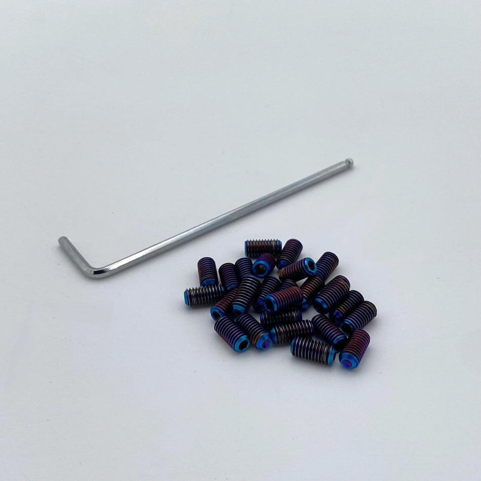 Warp 9 Titanium Screws for Elite Foot Pegs