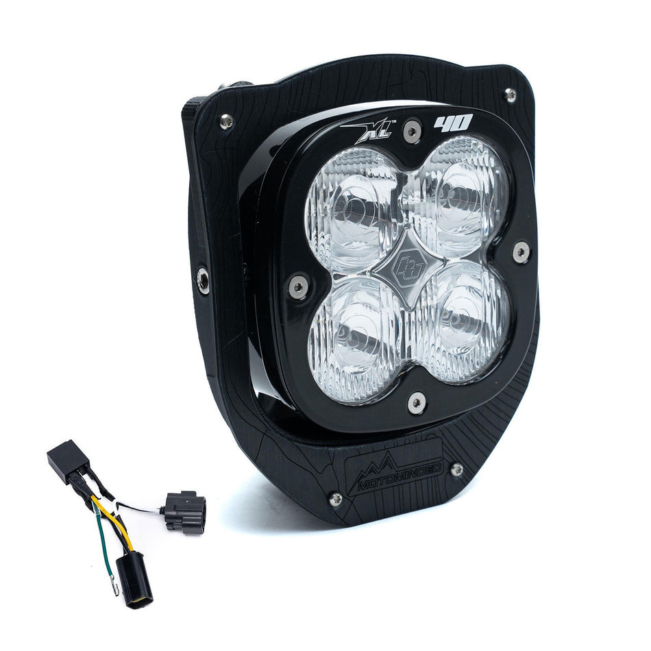 Baja Designs XL40 D/C LED Headlight Kit w/ Hi-Low Harness Husqvarna FE-S 2024+