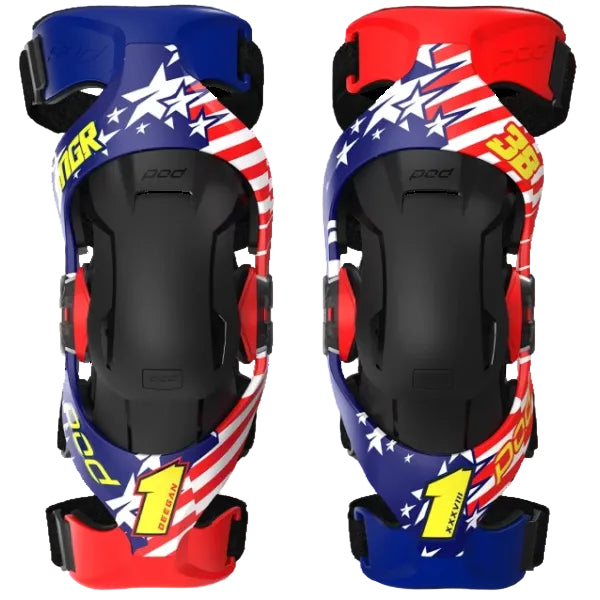 POD K4 2.0 Danger Boy LE Composite Impact Modified Knee Braces