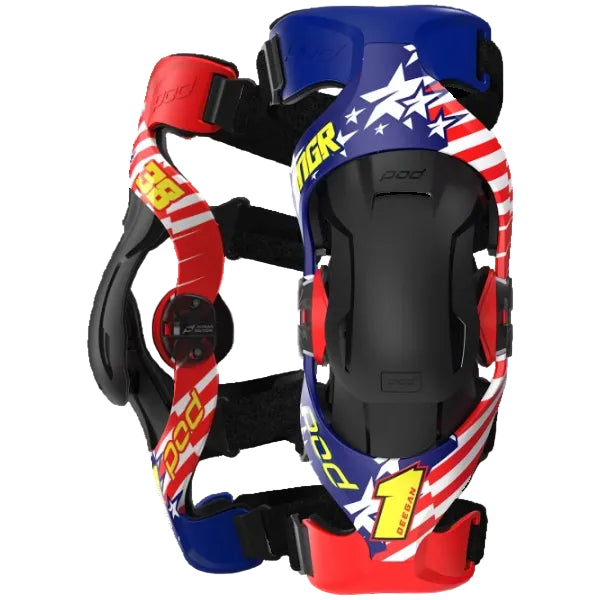 POD K4 2.0 Danger Boy LE Composite Impact Modified Knee Braces