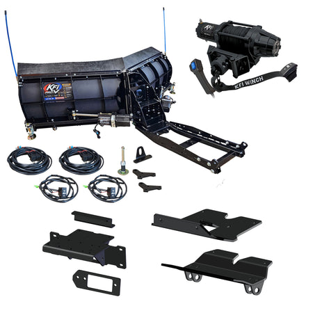 KFI Pro-V Snowplow Kit Kawasaki Ridge 1000 & Ridge XR 1000 - MojoMotoSport.com