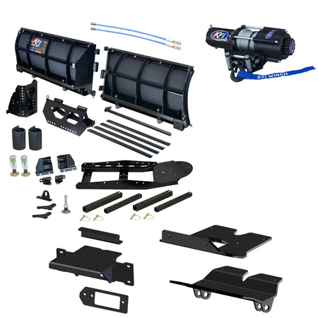 KFI Pro-V Snowplow Kit Kawasaki Ridge 1000 & Ridge XR 1000 - MojoMotoSport.com