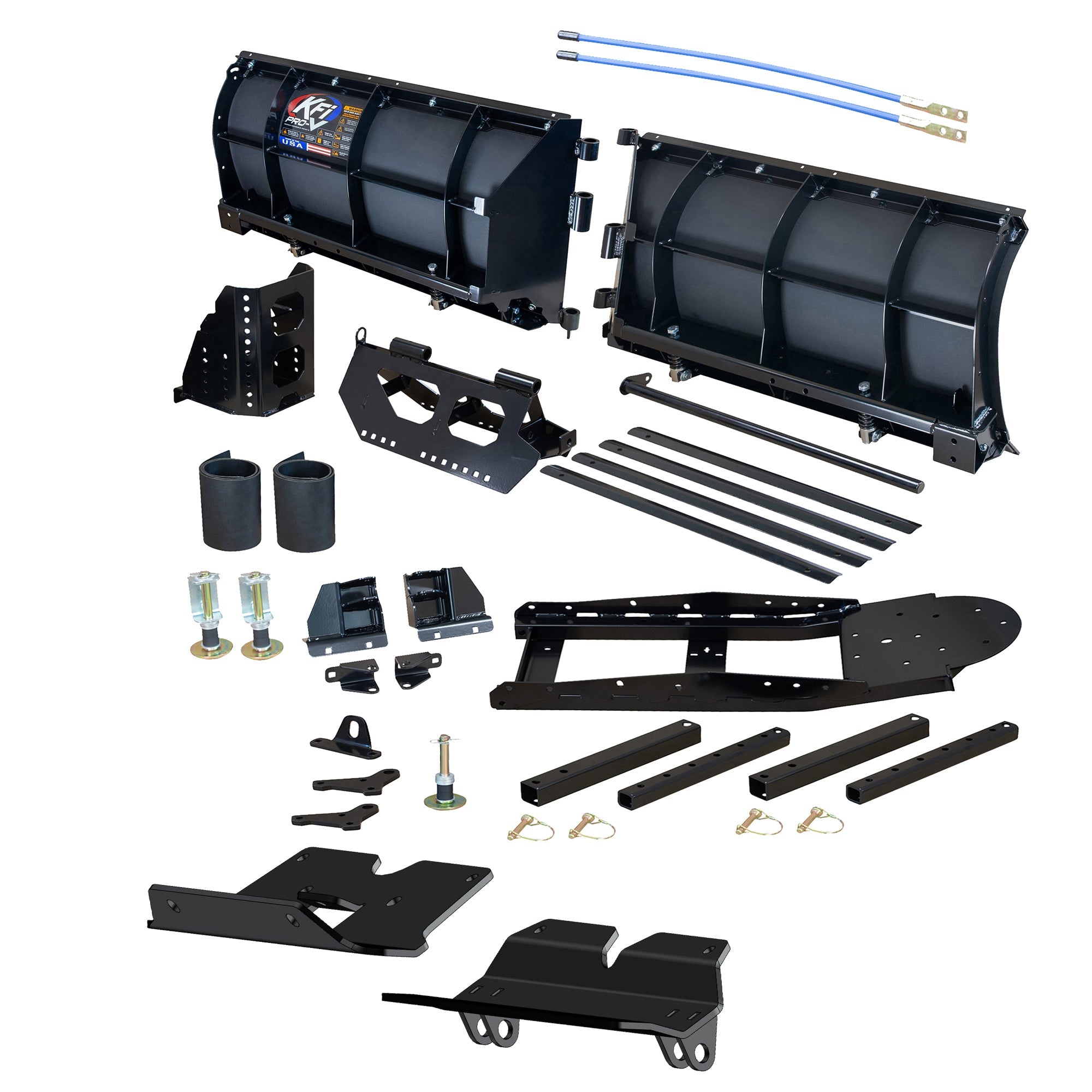 KFI Pro-V Snowplow Kit Kawasaki Ridge 1000 & Ridge XR 1000 - MojoMotoSport.com