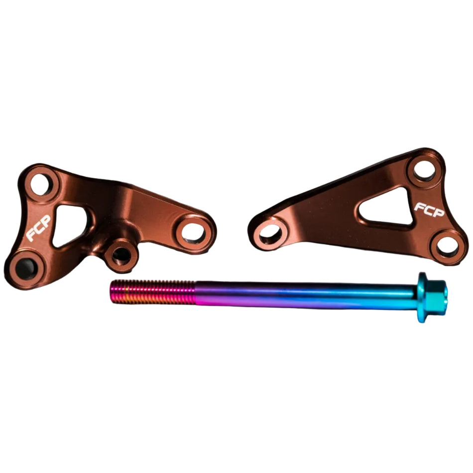 FCP Racing Titanium Engine Mount Kit KTM/Husky 500F (2019-23)